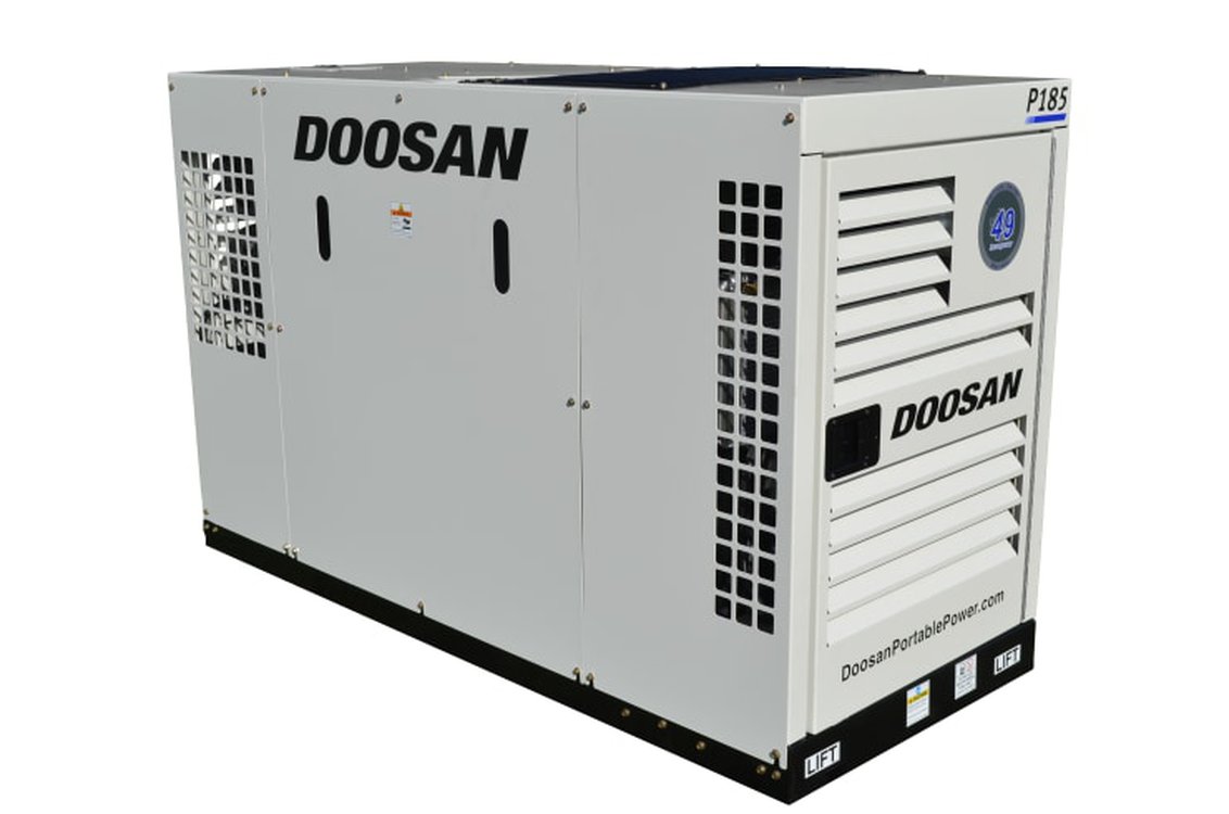 Doosan P185WDOUT4F Air Compressor Westerra Equipment