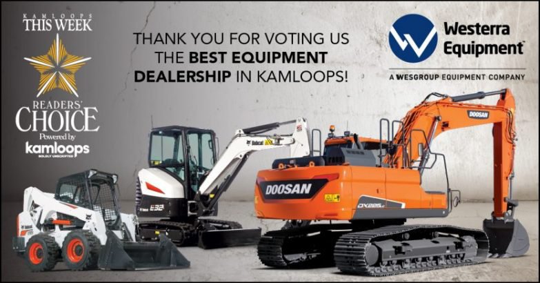Westerra Equipment Kamloops Voted "One of the Best" Equipment Dealerships Westerra Equipment Kamloops Voted "One of the Best" Equipment Dealerships