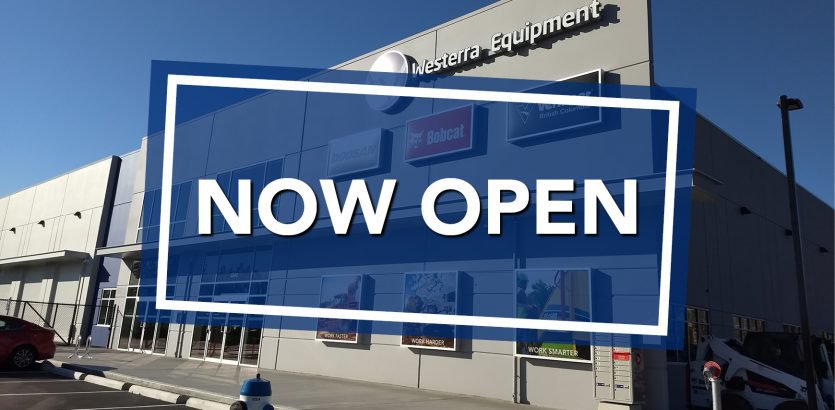 Westerra Equipment Abbotsford Now Open! Westerra Equipment Abbotsford Now Open!