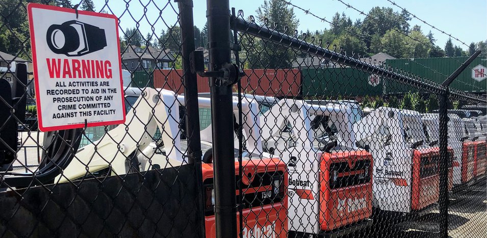 How to protect your compact equipment from theft How to protect your compact equipment from theft