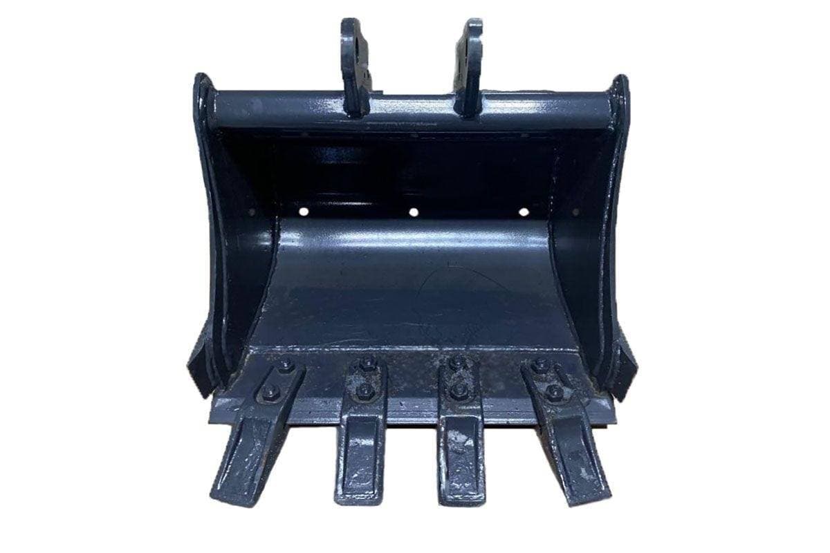 Genuine Bobcat Parts-18" Excavator or Backhoe Trenching Bucket with Teeth, 7109522-view 1