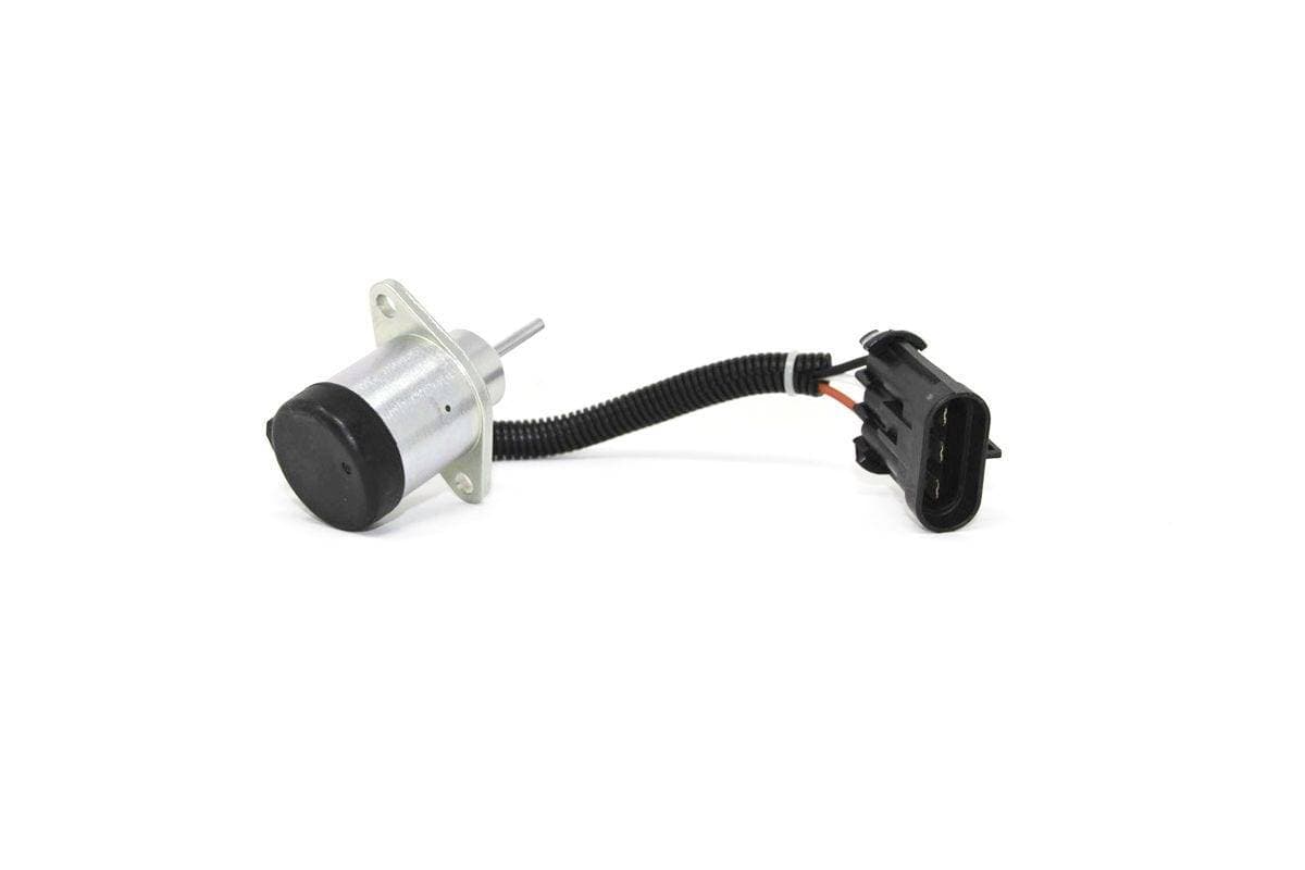 Genuine Bobcat Fuel Shut Off Solenoid, 7000769 showing the plug.