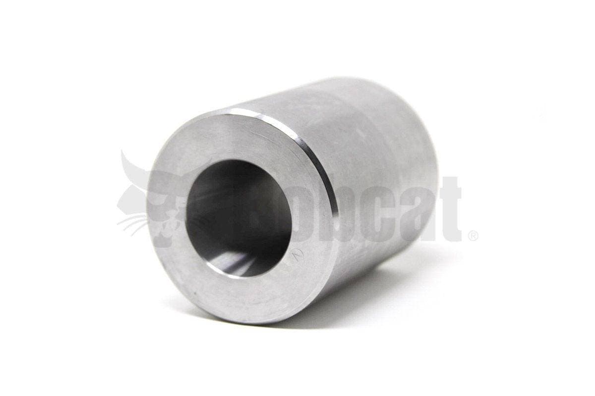 Genuine Bobcat Weld-on Bushing, 7145439 laying on side and can see inside. 