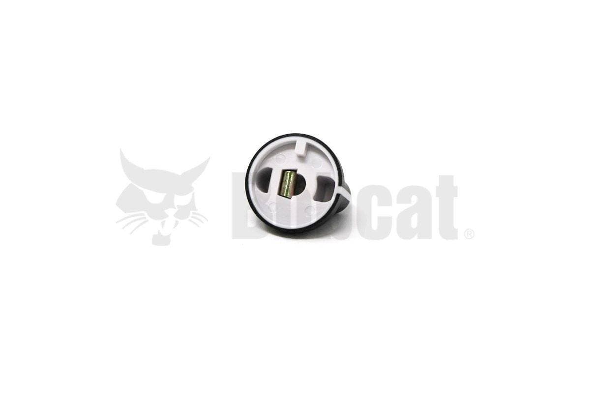Genuine Bobcat Knob, 7244207 showing back. 