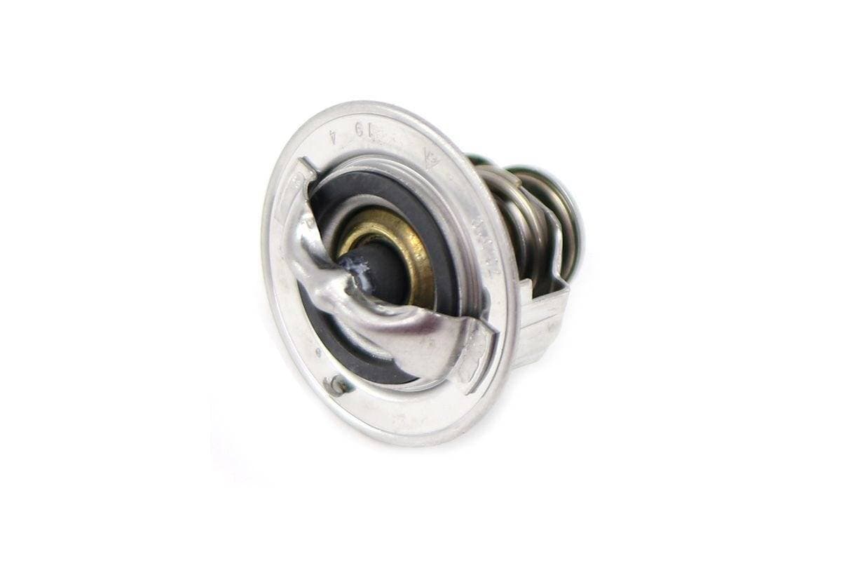 Genuine Bobcat Thermostat 6680850 showing primary valve and spring.