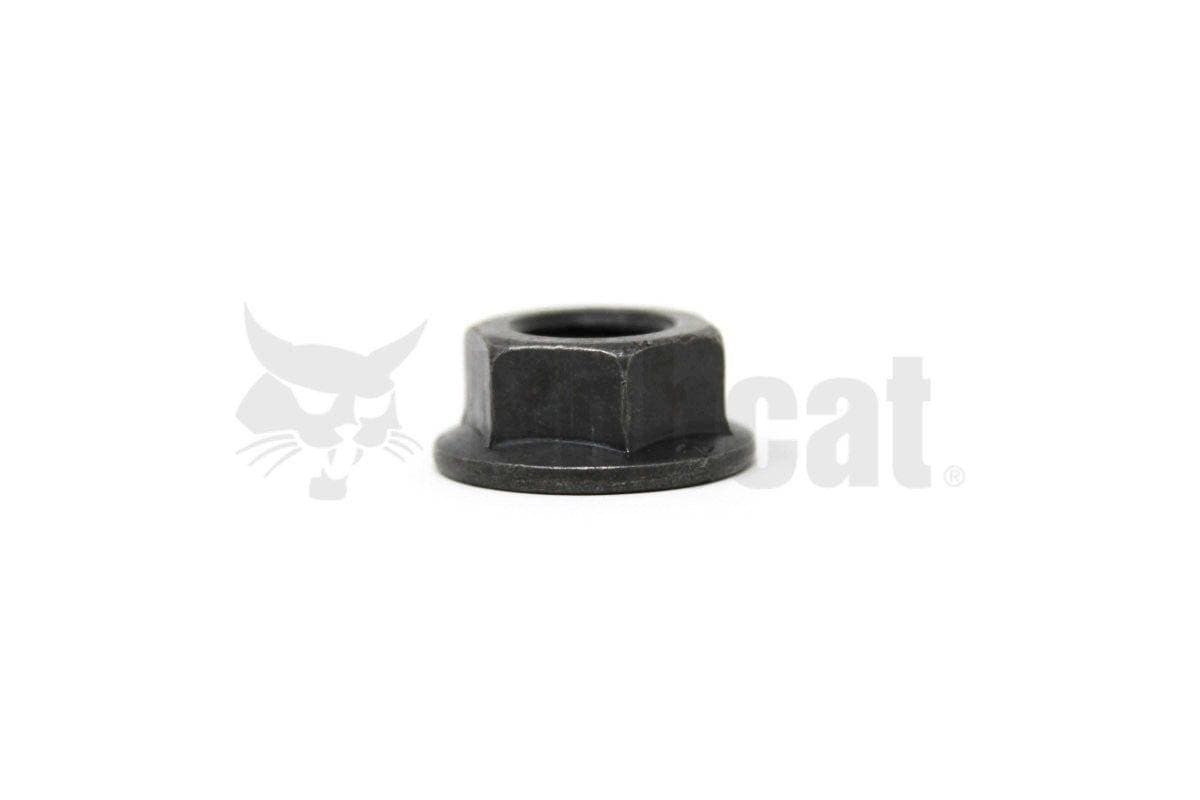 Genuine Bobcat Nut, 7251863 laying flat. 