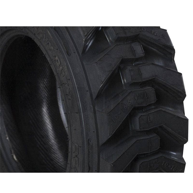 Genuine Bobcat Skid Steer Tire, 10X16.5, 10 Ply, 7322705m showing the close up of the tread.