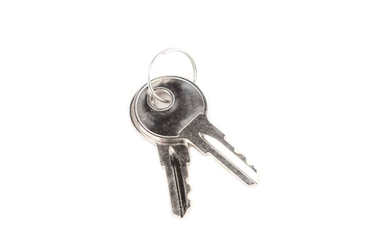 Genuine Bobcat Fuel Cap Key 6587458 showing view 1.