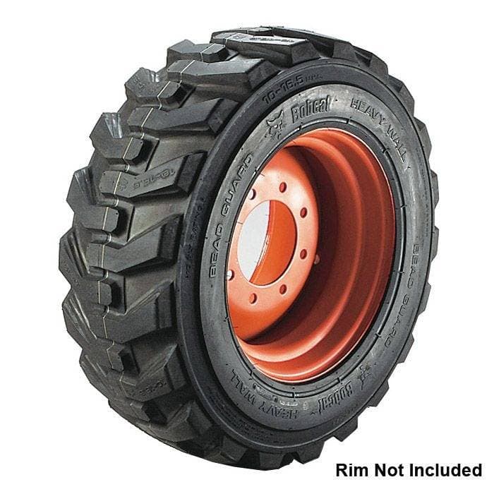 Genuine Bobcat Heavy Duty Loader Tire (8.5 x 12) 6 Ply, 7343582, showing the tread and sidewall.
