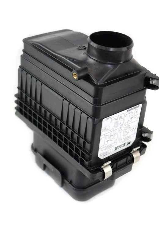 Genuine Bobcat Air Filter Housing, 7286651, holds the inner and outer air filters, view 1.