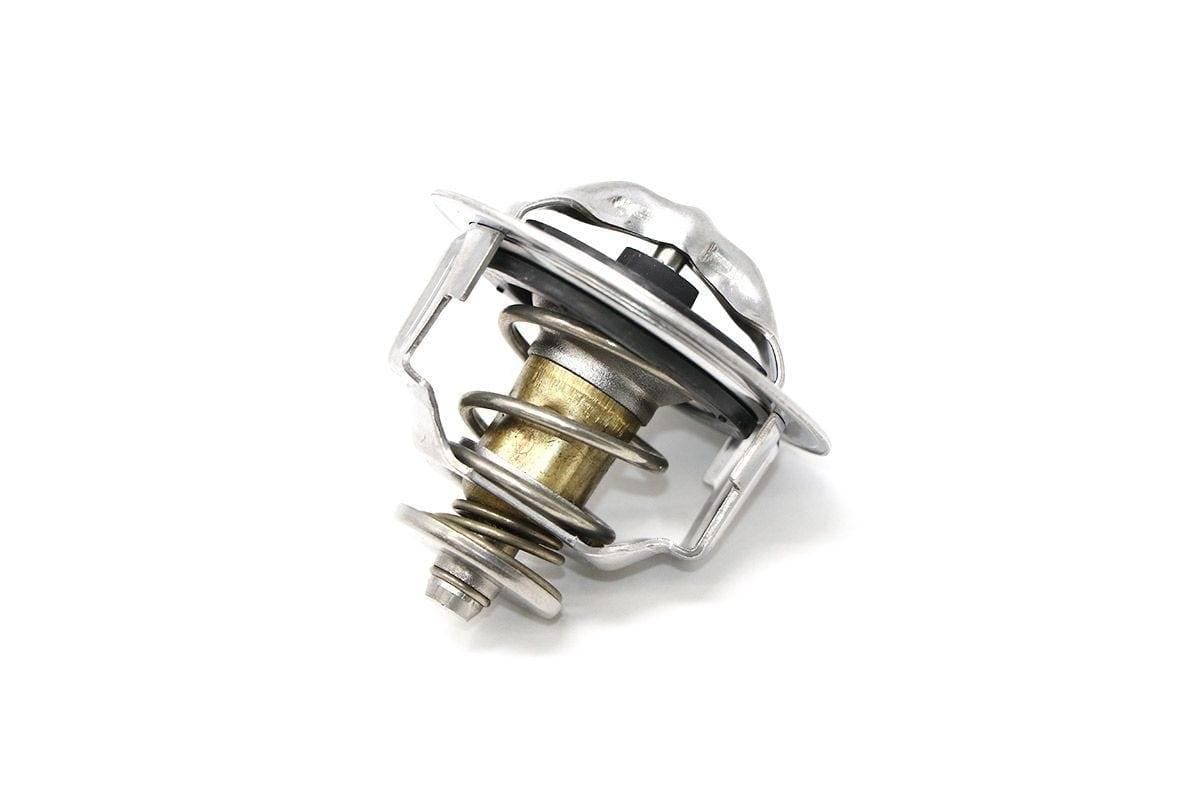 Genuine Bobcat Thermostat, 7000742 showing the spring and charge cylinder.