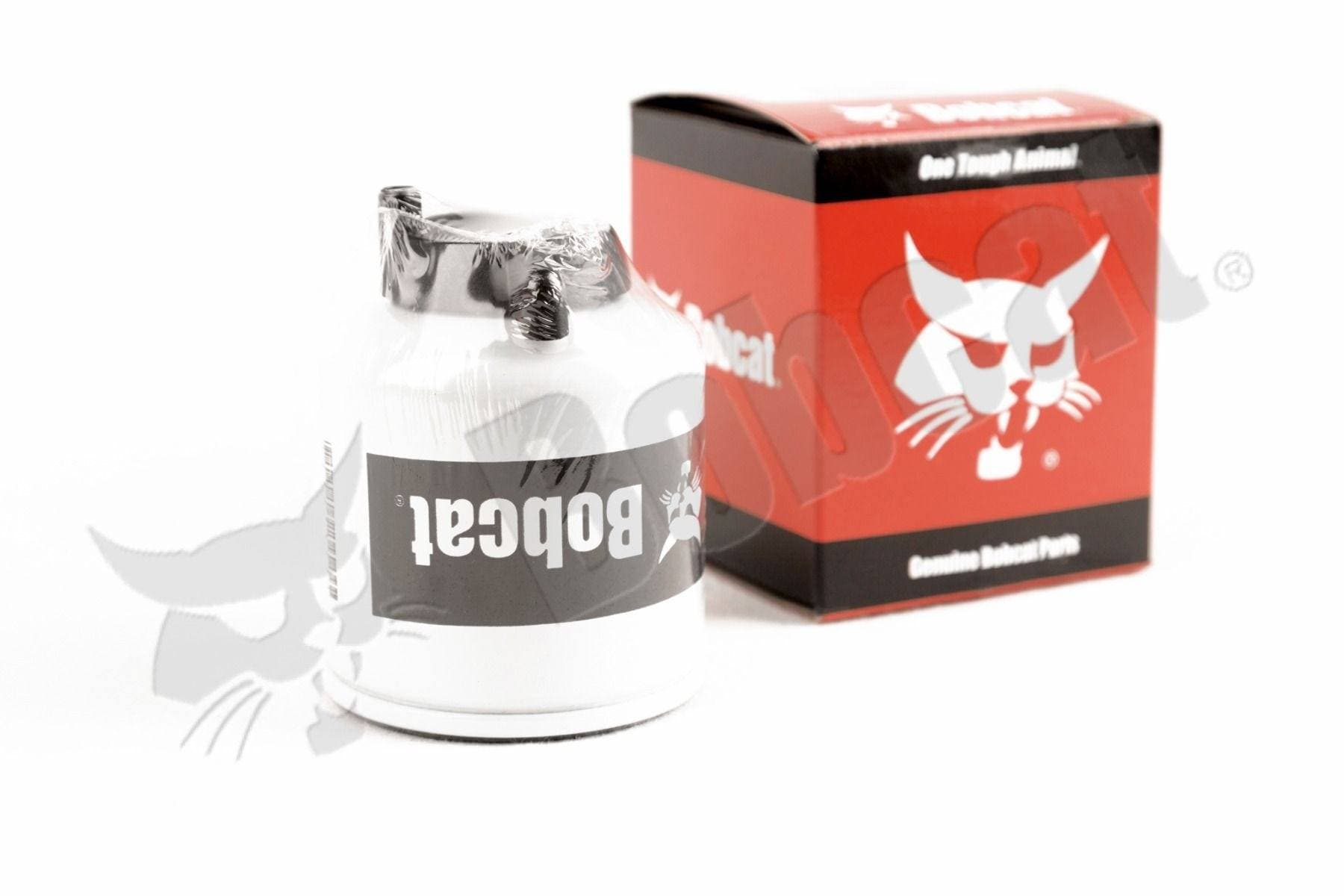 Genuine  BobcatFuel Filter with Water Separator, 6667352, showing shrinkwrap packaging.