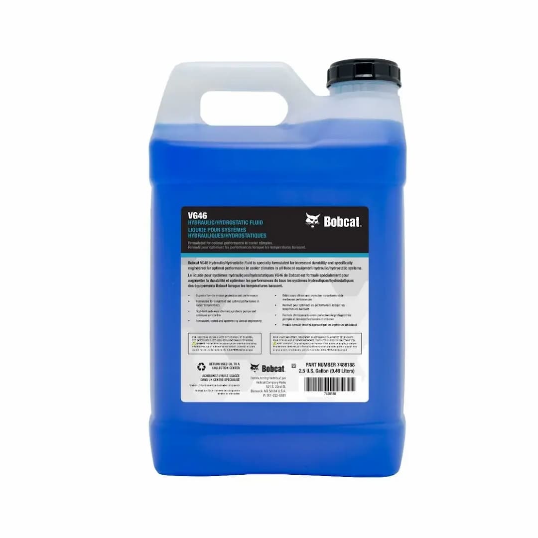 Bobcat Cool Climate Hydraulic/Hydrostatic Fluid 2.5 Gallon - 7486188 ...
