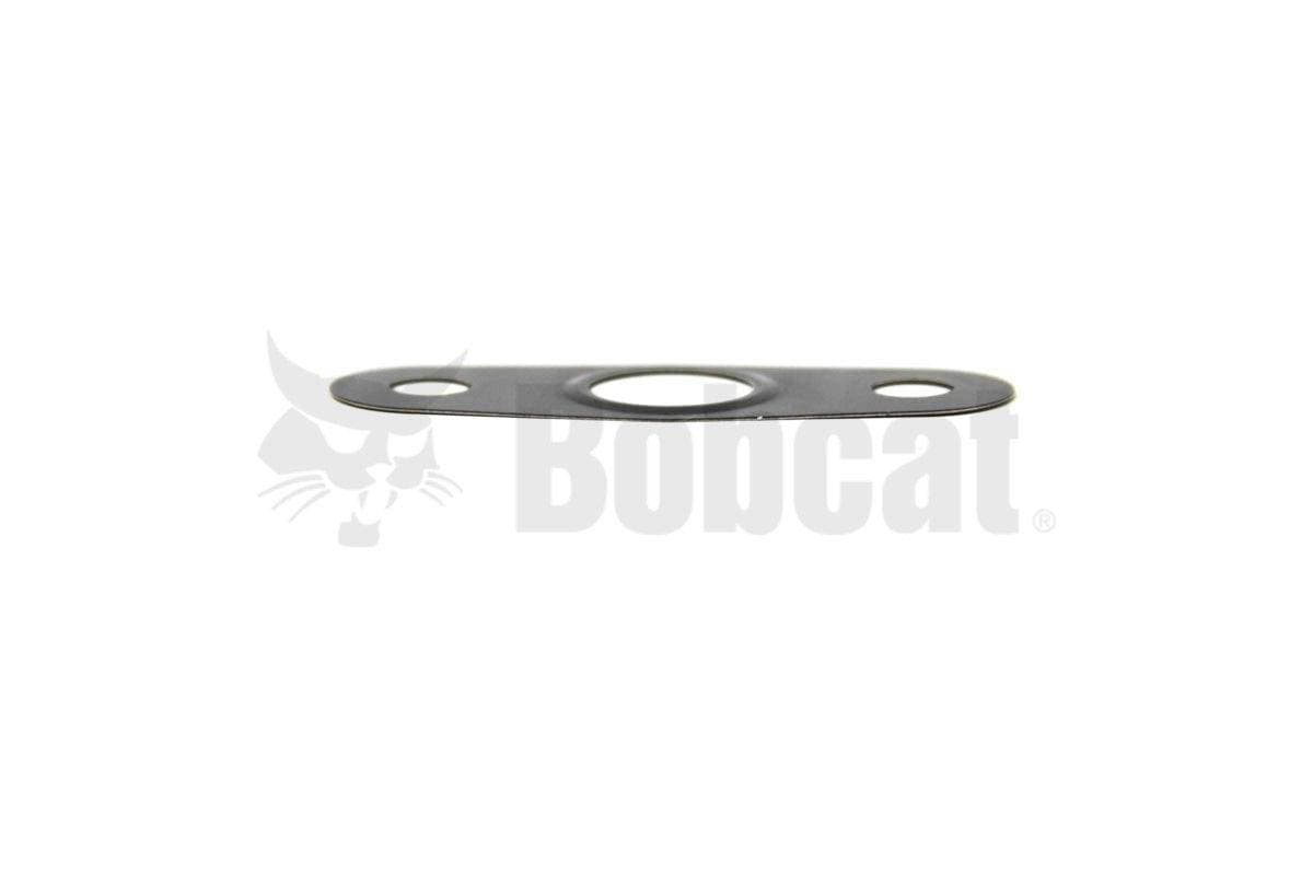 Genuine Bobcat Oil Pipe Gasket, 7030339 showing thickness.