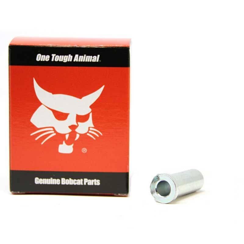 Geniune Bobcat Steel Pivot Bushing for Seat Bar, 6715865 shown with packaging.