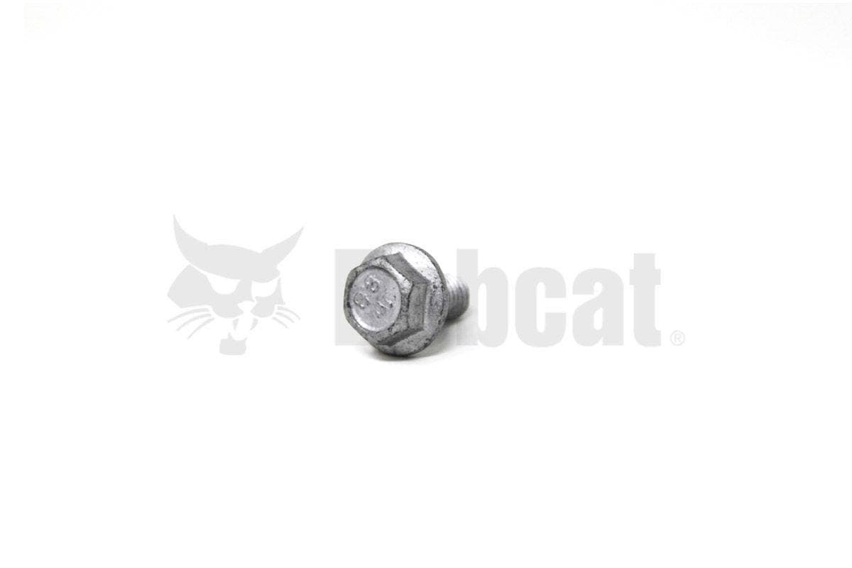 Genuine Bobcat Bolt, 29CM612 laying on side with head showing. 