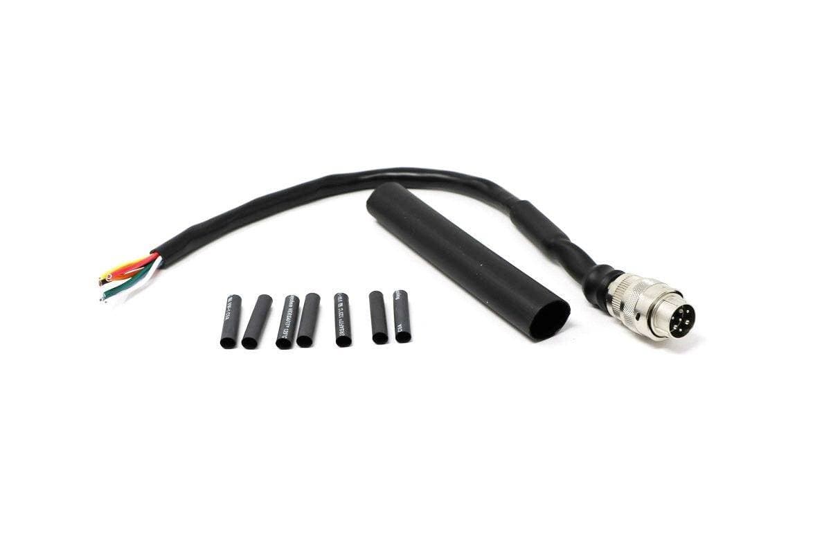 Genuine Bobcat 7 Pin Repair Kit, 6734654 showing the harness and small and large shrink wrap.