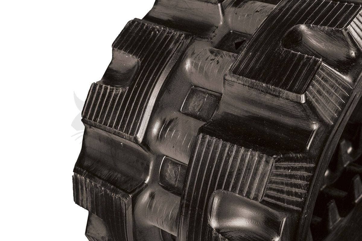 Genuine Bobcat C-Pattern Rubber Tracks, 6680161 showing close up of tread.