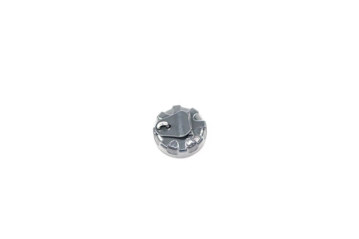 Genuine Bobcat Diesel Cap, 7331989 showing the closed lid over the locking mechanism with padlock loop.