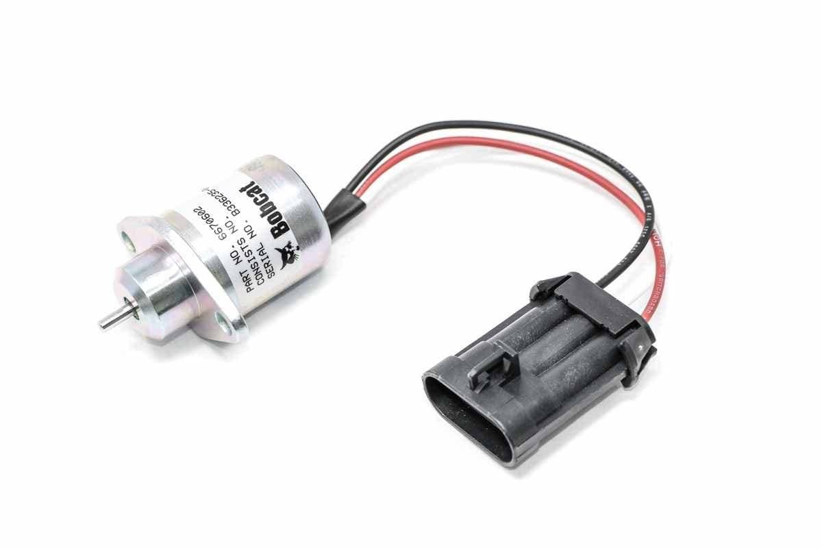 Genuine Bobcat Solenoid Shutoff Fuel 6670602 showing view 1