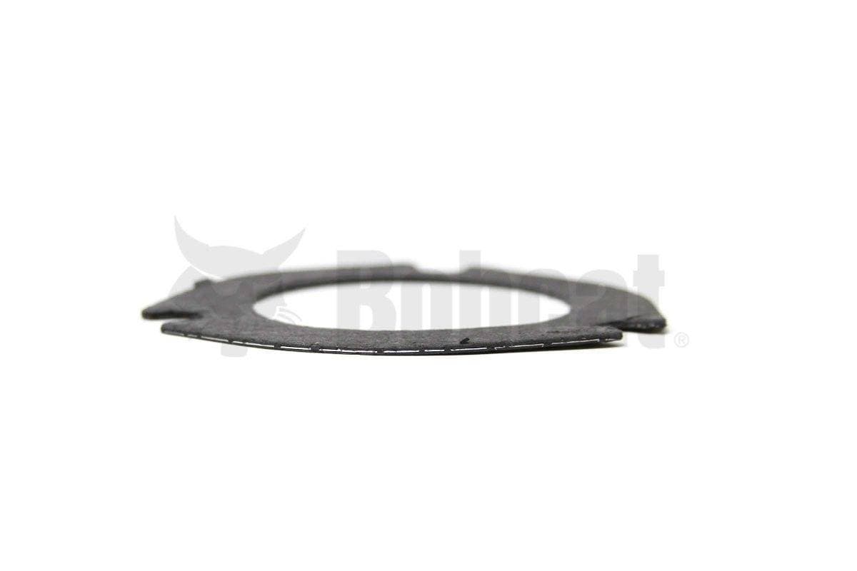 Genuine Bobcat Exhaust Tube Gasket, 6732032 showing thickness.