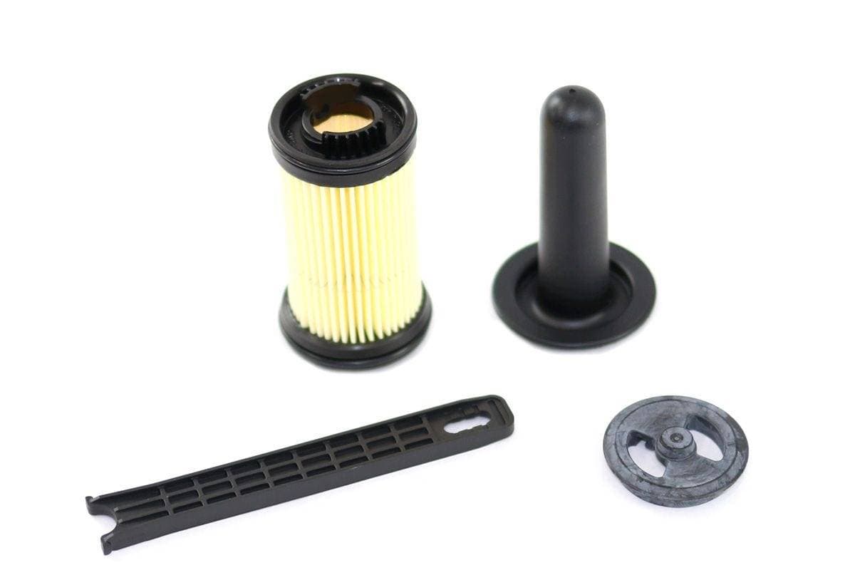 Genuine Bobcat DEF Filter Kit 7276654 showing equalizer and filter included in kit.