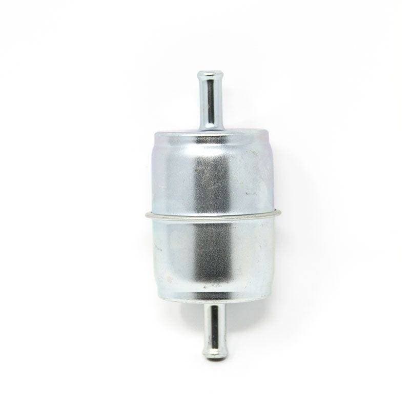 Genuine Bobcat In-Line Fuel Filter, 6633977, shown vertically.