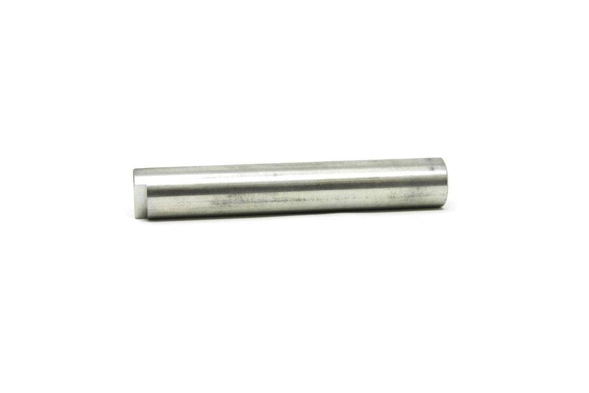 Genuine Bobcat Keyed Pin, 6730702, shown lengthwise.