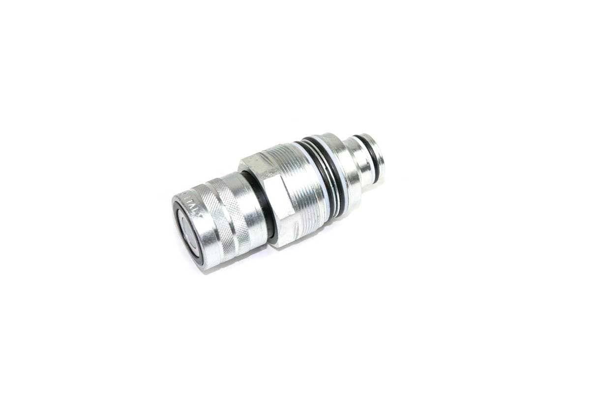 Genuine Bobcat Female Flat Faced Coupler, Replacement Cartridge, 4BD4FI Block, 6680018, view 3.