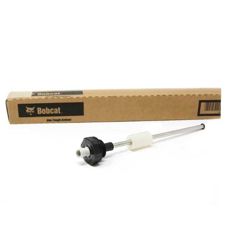 Genuine Bobcat Fuel Sensor, 7286464, showing part with packaging.