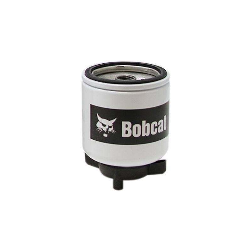 Genuine Bobcat Fuel Filter with Water Separator, 6667352 shown upright.