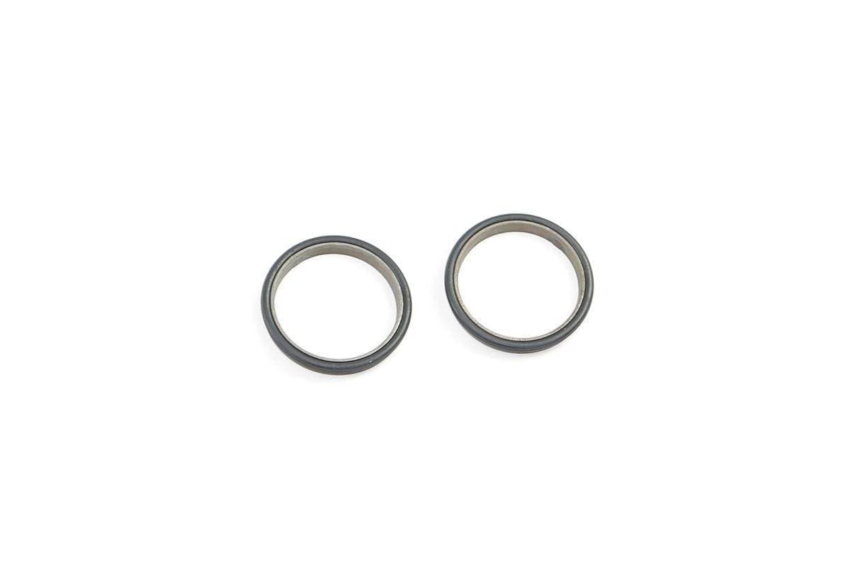 Genuine Bobcat Floating Seal, 7002175 showing two ring seals with o-rings attached.