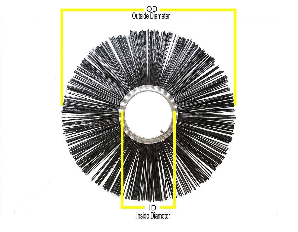 Genuine Bobcat 26" Wavy Poly/Wire Sweeper Bristle - 7409253 view 2