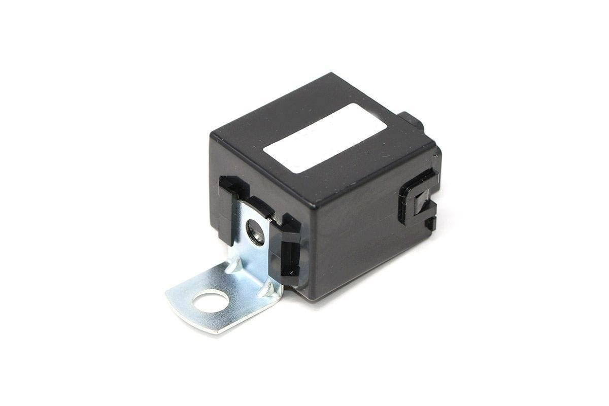 Genuine Bobcat Fuel Shutoff Timer, 6670872 showing the bolt on bracket.