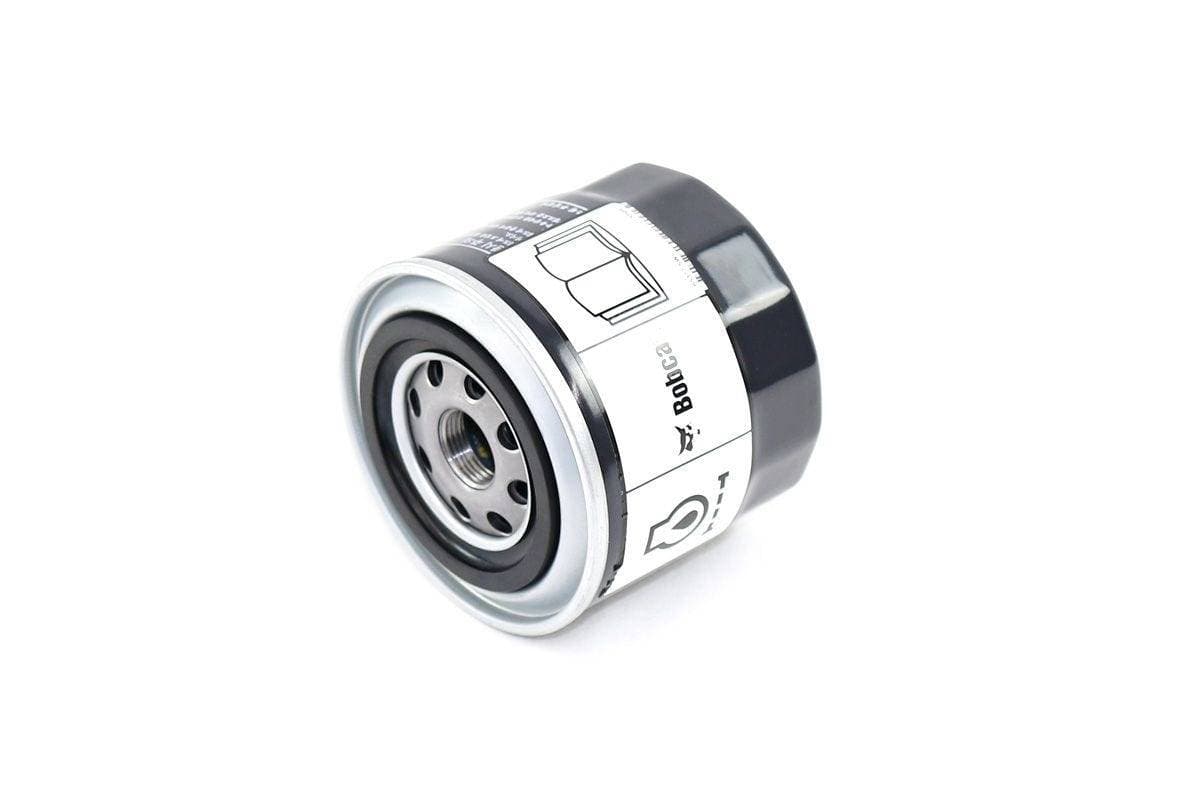 Genuine Bobcat Engine Oil Filter, 7384298 showing the inlet holes.